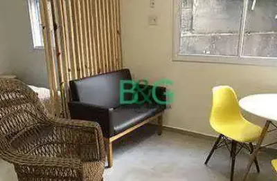 Studio com 1 dormitório para alugar, 26 m² por r$ 3.045,88/mês - vila buarque - são paulo/sp