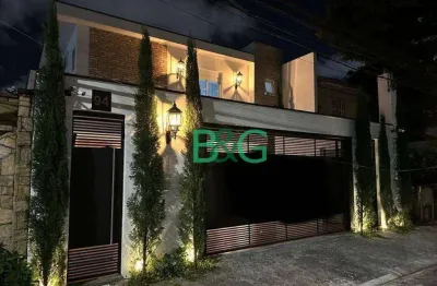 Sobrado, 590 m² - venda por r$ 5.100.000,00 ou aluguel por r$ 23.990,00/mês - vila bertioga - são paulo/sp