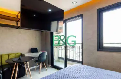 Apartamento com 1 dormitório à venda, 28 m² por r$ 497.500,00 - indianópolis - são paulo/sp