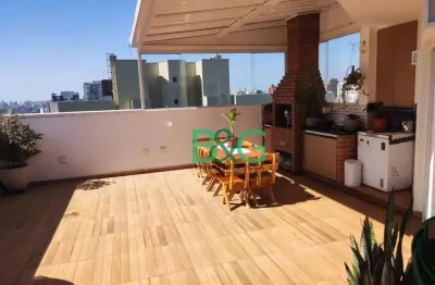 Cobertura com 3 dormitórios à venda, 131 m² por r$ 1.385.000,00 - vila gomes cardim - são paulo/sp