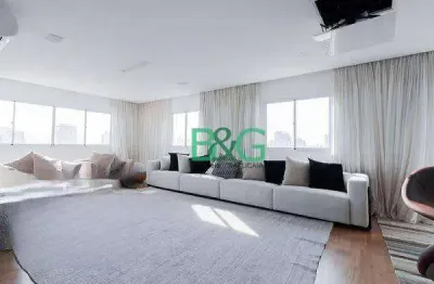 Cobertura com 5 dormitórios à venda, 700 m² por r$ 11.999.000,00 - brooklin novo - são paulo/sp