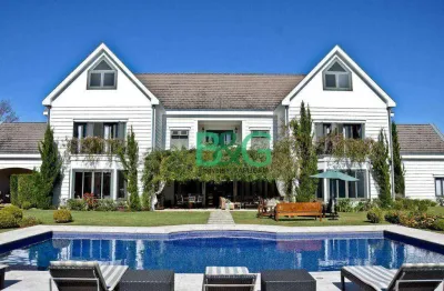 Casa com 6 dormitórios à venda, 1300 m² por r$ 20.000.000,00 - condomínio quinta da baroneza ii - bragança paulista/sp