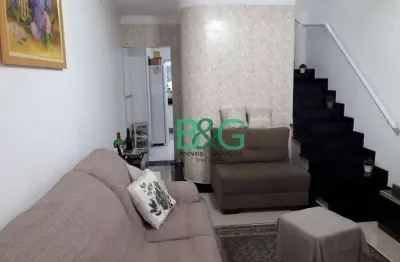 Sobrado com 2 dormitórios à venda, 115 m² por r$ 750.000,00 - chácara santo antônio (zona leste) - são paulo/sp