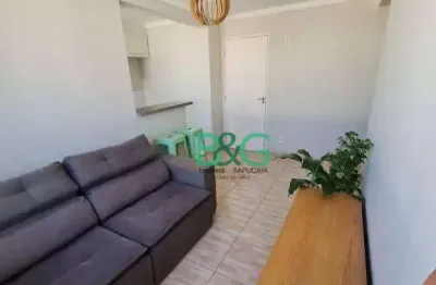 Apartamento com 2 dormitórios à venda, 47 m² por r$ 235.000 - pirituba - são paulo/sp