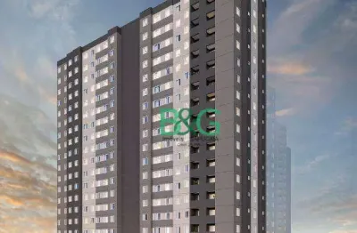 Apartamento com 2 dormitórios à venda, 34 m² por r$ 334.320,00 - água branca - são paulo/sp