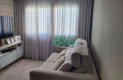 Apartamento com 1 dormitório à venda, 60 m² por r$ 448.900,00 - vila mangalot - são paulo/sp