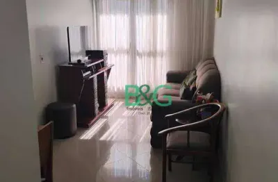Apartamento com 2 dormitórios à venda, 57 m² por r$ 371.000 - vila carmosina - são paulo/sp