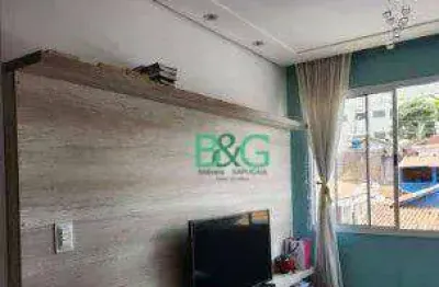 Apartamento com 2 dormitórios à venda, 47 m² por r$ 243.900,00 - jardim rosalina - cotia/sp