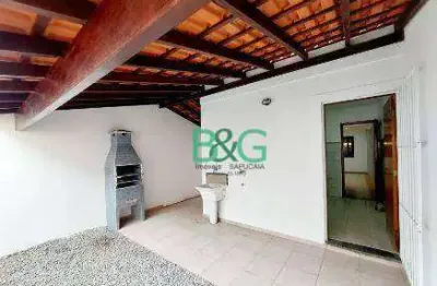 Sobrado com 2 dormitórios à venda, 122 m² por r$ 570.000 - jardim sabiá - cotia/são paulo