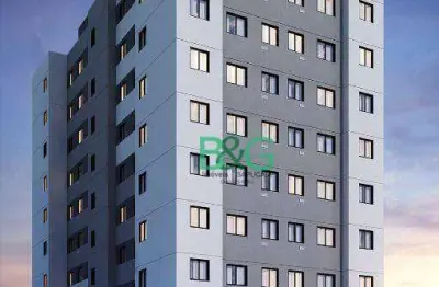 Apartamento à venda, 34 m² por r$ 217.905,00 - cangaíba - são paulo/sp