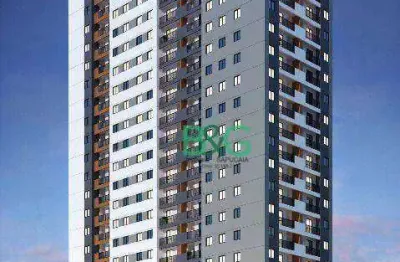 Apartamento com 2 dormitórios à venda, 38 m² por r$ 338.619,39 - várzea de baixo - são paulo/sp