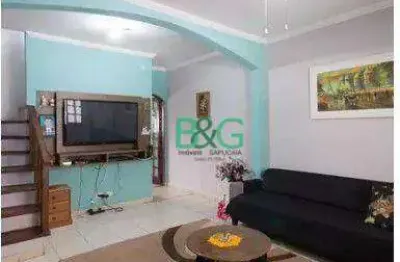Sobrado com 3 dormitórios à venda, 130 m² por r$ 574.000,00 - jardim moreira - guarulhos/sp