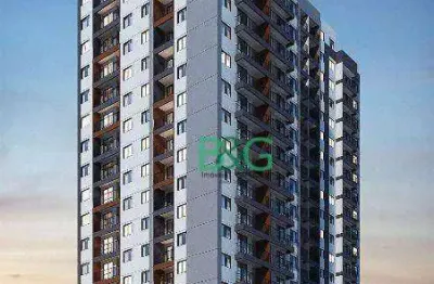 Apartamento com 2 dormitórios à venda, 38 m² por r$ 302.560,83 - lapa de baixo - são paulo/sp