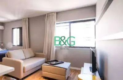 Studio com 1 dormitório à venda, 31 m² por r$ 649.000,00 - itaim bibi - são paulo/sp