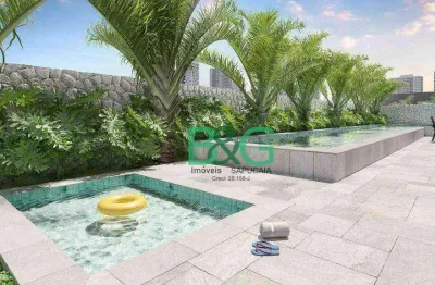 Apartamento com 1 dormitório à venda, 47 m² por r$ 628.650,00 - nova klabin - são paulo/sp