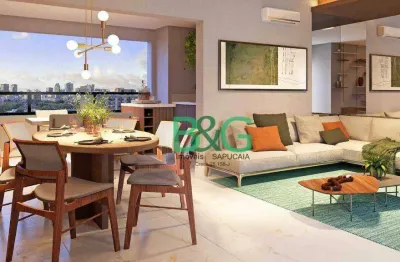 Apartamento com 3 dormitórios à venda, 129 m² por r$ 1.870.110,00 - embaré - santos/sp