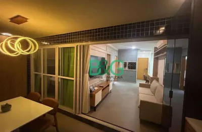 Apartamento com 1 dormitório para alugar, 55 m² por r$ 7.820,00/mês - vila regente feijó - são paulo/sp