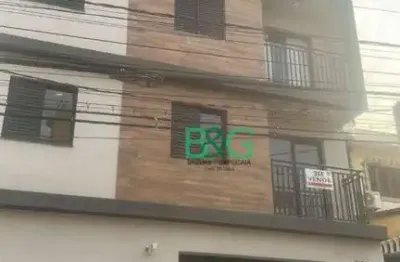 Cobertura à venda, 78 m² por r$ 385.000,00 - vila gustavo - são paulo/sp