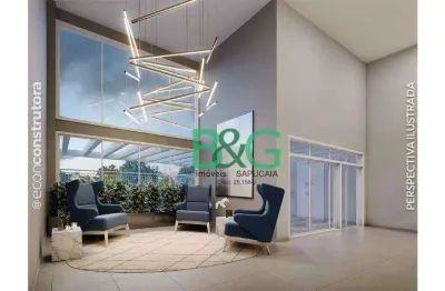 Apartamento com 2 dormitórios à venda, 56 m² por r$ 659.386,50 - chácara califórnia - são paulo/sp