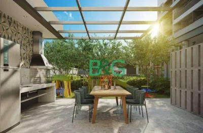 Apartamento com 2 dormitórios à venda, 42 m² por r$ 471.200,00 - tatuapé - são paulo/sp