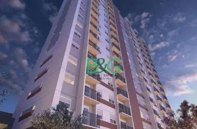 Apartamento com 2 dormitórios à venda, 34 m² por r$ 317.592,00 - vila das belezas - são paulo/sp