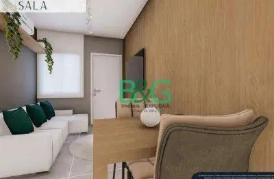 Apartamento com 2 dormitórios à venda, 34 m² por r$ 259.900 - vila nhocune - são paulo/sp