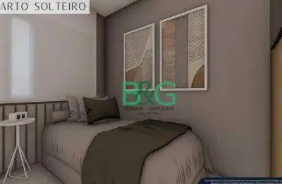 Apartamento com 2 dormitórios à venda, 34 m² por r$ 249.900,00 - vila nhocune - são paulo/sp