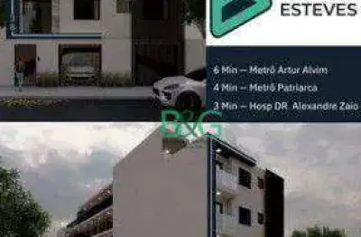 Apartamento com 2 dormitórios à venda, 38 m² por r$ 278.900 - vila nhocune - são paulo/sp