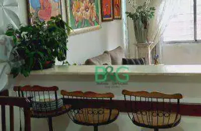 Apartamento com 1 dormitório à venda, 55 m² por r$ 235.000,00 - centro - são vicente/sp