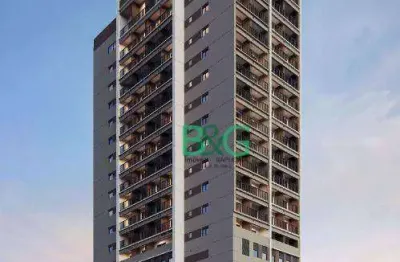 Studio com 1 dormitório à venda, 24 m² por r$ 283.041,00 - vila firmiano pinto - são paulo/sp