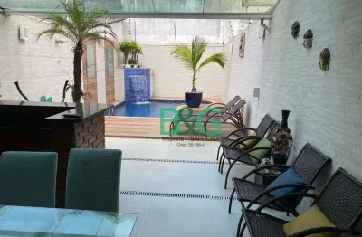 Sobrado com 3 dormitórios à venda, 360 m² por r$ 1.800.000,00 - vila bertioga - são paulo/sp