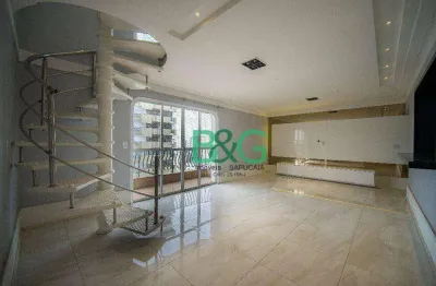 Cobertura com 4 dormitórios à venda, 234 m² por r$ 2.444.000 - jardim anália franco - são paulo/sp