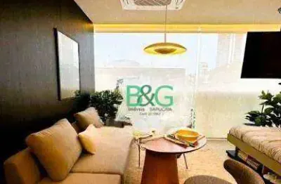 Studio com 1 dormitório à venda, 32 m² por r$ 583.110,00 - vila são francisco - são paulo/sp