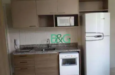 Studio com 1 dormitório para alugar, 41 m² por r$ 2.818/mês - centro - são paulo/sp