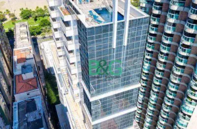 Studio com 1 dormitório à venda, 27 m² por r$ 424.512,00 - josé menino - santos/sp