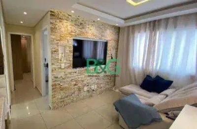 Apartamento com 2 dormitórios à venda, 47 m² por r$ 280.000,00 - jardim são francisco (zona leste) - são paulo/sp