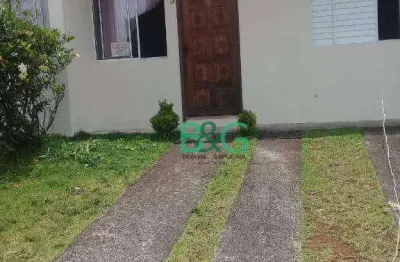 Casa com 2 dormitórios à venda, 45 m² por r$ 210.000 - parque são lucas - embu-guaçu/são paulo