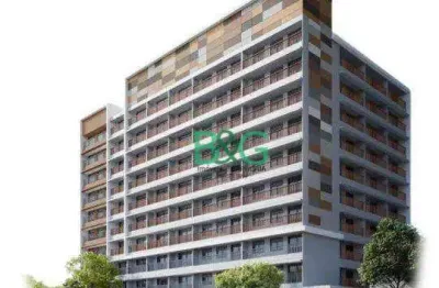 Studio com 1 dormitório à venda, 29 m² por r$ 284.693,10 - vila clementino - são paulo/sp