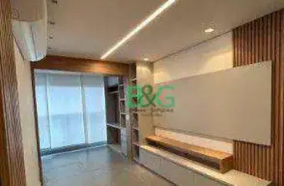 Apartamento com 1 dormitório à venda, 43 m² por r$ 828.900,00 - santo amaro - são paulo/sp