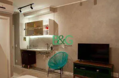 Apartamento com 1 dormitório à venda, 25 m² por r$ 484.000,00 - pinheiros - são paulo/sp