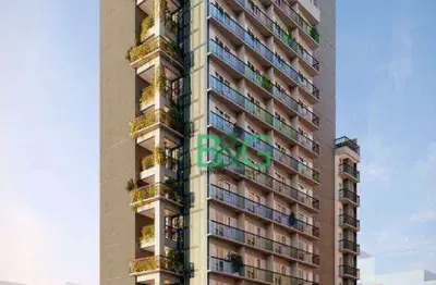 Studio com 1 dormitório à venda, 31 m² por r$ 412.830,00 - república - são paulo/sp