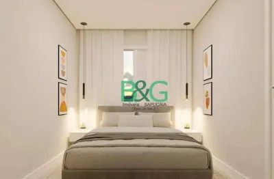 Apartamento com 2 dormitórios à venda, 35 m² por r$ 282.072,78 - vila cruzeiro - são paulo/sp