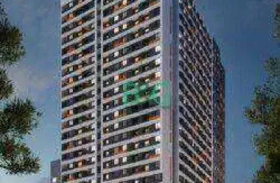 Studio com 1 dormitório à venda, 21 m² por r$ 294.056,00 - brooklin paulista - são paulo/sp