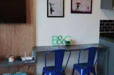 Studio com 1 dormitório à venda, 27 m² por r$ 244.000,00 - república - são paulo/sp