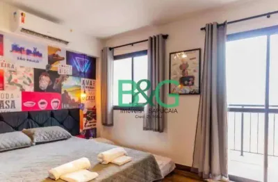 Studio com 1 dormitório à venda, 30 m² por r$ 284.000,00 - centro - são paulo/sp