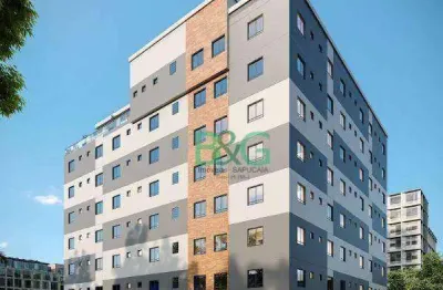 Studio com 1 dormitório à venda, 26 m² por r$ 272.549,50 - centro - são bernardo do campo/sp