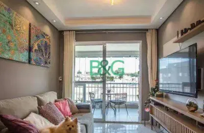 Apartamento com 2 dormitórios à venda, 59 m² por r$ 570.000,00 - vila guarani (zona sul) - são paulo/sp