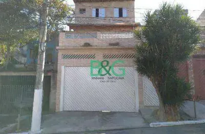 Sobrado com 3 dormitórios à venda, 126 m² por r$ 745.000,00 - interlagos - são paulo/sp
