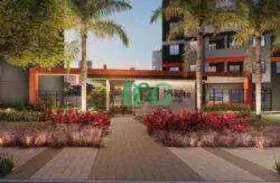 Apartamento com 2 dormitórios à venda, 33 m² por r$ 310.504,59 - vila palmeiras - são paulo/sp