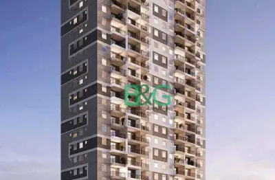 Apartamento com 2 dormitórios à venda, 33 m² por r$ 325.920,00 - mooca - são paulo/sp